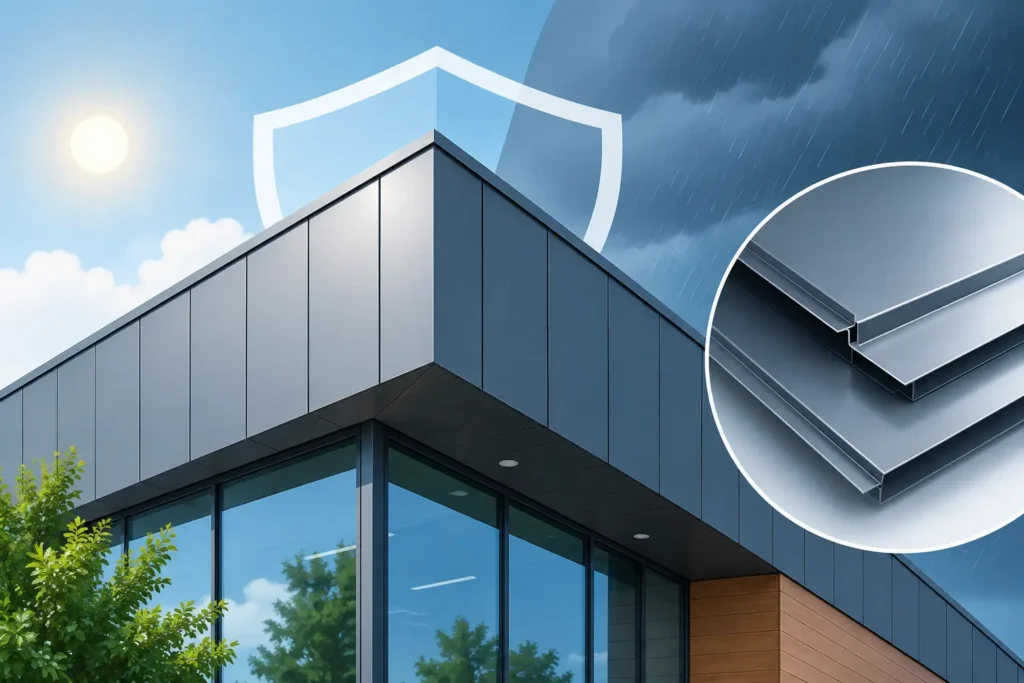 Architectural Sheet Metal That Protects Your Building