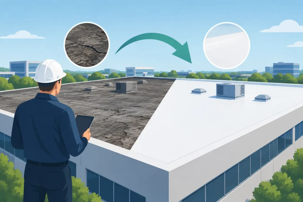 When Commercial Roof Replacement Makes Sense