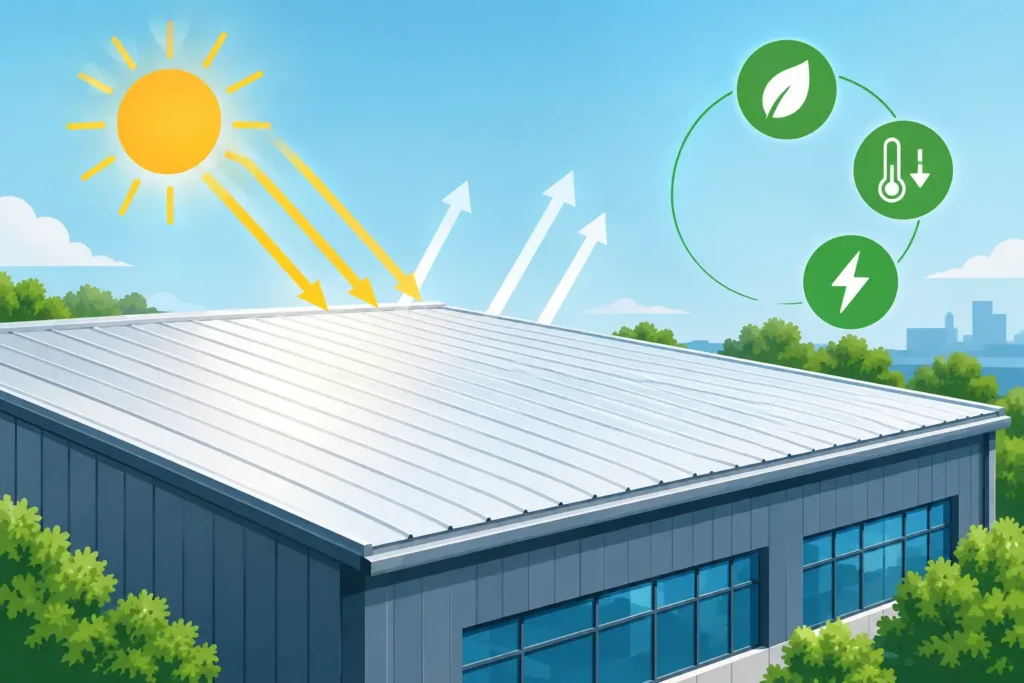 Commercial Metal Roof Energy Efficiency