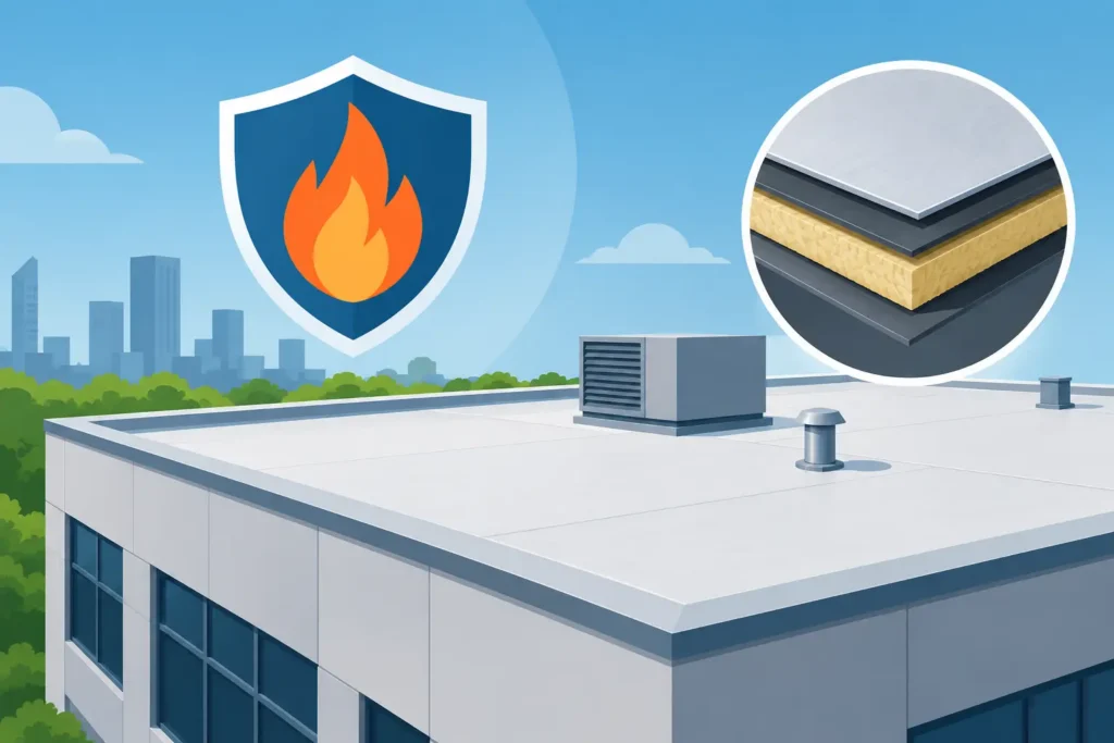 Fire Resistant Commercial Roofing Materials