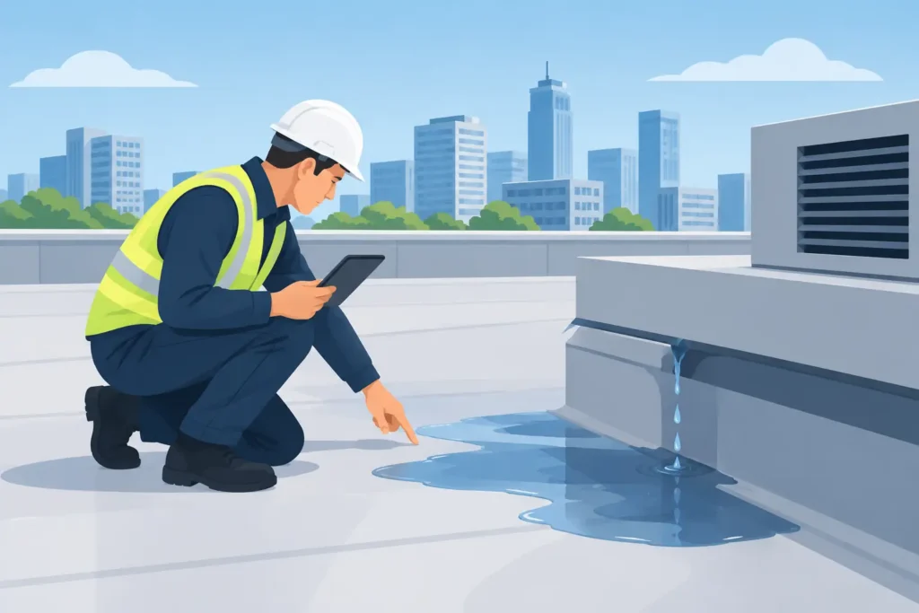 How to Report Commercial Roof Leaks Fast